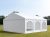 LÁNGÁLLÓ PARTISÁTOR / RENDEZVÉNYSÁTOR PRO Ultra 4 x 6 x 2 m PVC ponyva, fehér, padlókerettel