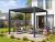 3x3m Premium Pergola, lamellás tetővel, antracit