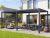 3x6m Deluxe Pergola, lamellás tetővel, antracit