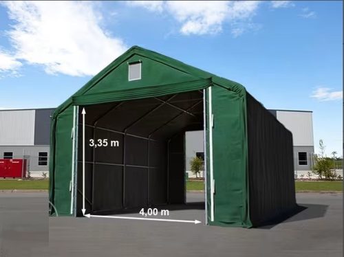 LÁNGÁLLÓ RAKTÁRSÁTOR Everest 6 x 8 x 3 m, beton alap