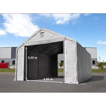 LÁNGÁLLÓ RAKTÁRSÁTOR Everest 6 x 12 x 3,5 m, beton alap