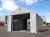 LÁNGÁLLÓ RAKTÁRSÁTOR Everest 6 x 12 x 3,5 m, beton alap