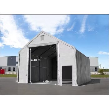 LÁNGÁLLÓ RAKTÁRSÁTOR Everest 8 x 12 x 4,4 m, beton alap