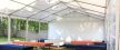 LÁNGÁLLÓ PARTISÁTOR / RENDEZVÉNYSÁTOR PRO Ultra 8 x 16 x 2 m PVC ponyva, fehér, padlókerettel