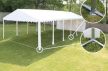 LÁNGÁLLÓ PARTISÁTOR / RENDEZVÉNYSÁTOR PRO Ultra 8 x 16 x 2 m PVC ponyva, fehér, padlókerettel