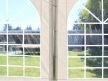 LÁNGÁLLÓ PARTISÁTOR / RENDEZVÉNYSÁTOR PRO Ultra 8 x 16 x 2 m PVC ponyva, fehér, padlókerettel
