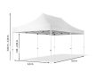 ÖSSZECSUKHATÓ/SZÉTNYITHATÓ PAVILON 3 x 6 m, csak tető