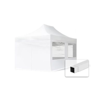   ÖSSZECSUKHATÓ/SZÉTNYITHATÓ PAVILON 3 x 4,5 tető + 4 oldal