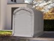 GARÁZSSÁTOR PROFESSIONAL 1,6 x 2,4 m, PVC ponyva, szürke, statikai megerősítés nélkül