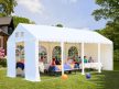 PARTISÁTOR / RENDEZVÉNYSÁTOR PRO Ultra 4 x 6 x 2,6 m PVC ponyva, fehér, padlókerettel