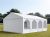 LÁNGÁLLÓ PARTISÁTOR / RENDEZVÉNYSÁTOR PRO Ultra 6 x 8 x 2 m PVC ponyva, fehér, padlókerettel
