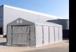 PROFESSIONAL 8x8m, PVC ponyva, szürke, padlókerettel, statikai megerősítés nélkül