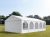 PARTISÁTOR / RENDEZVÉNYSÁTOR PRO Ultra 5 x 10 x 2,6 m PVC ponyva, fehér, padlókerettel