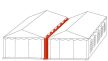 ÖSSZEKÖTŐ-, ERESZCSATORNA 5M XXL PVC, 3M MAGAS, SZÜRKE