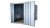 Quick-Build konténer 2×2 méteres,  DoubleDoor,  2 m oldalfal